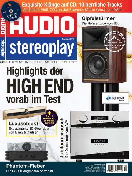 Cover image for audio/stereoplay